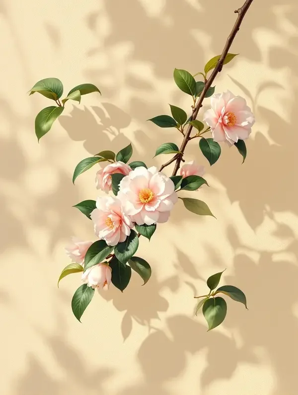 山茶花开