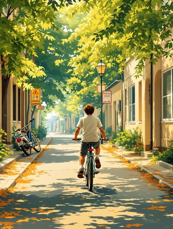 少年与老街